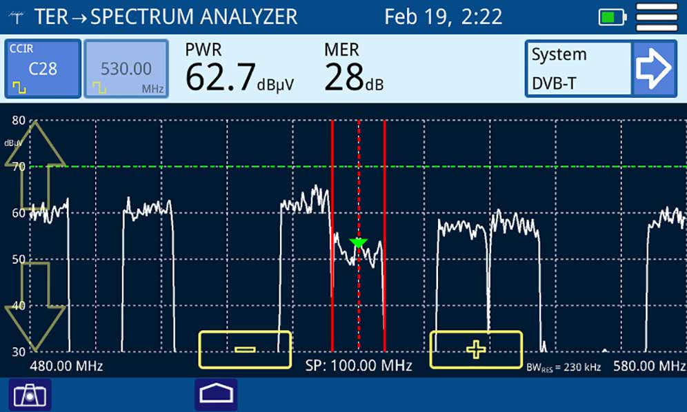 TERRESTRIAL RF Spectrum web
